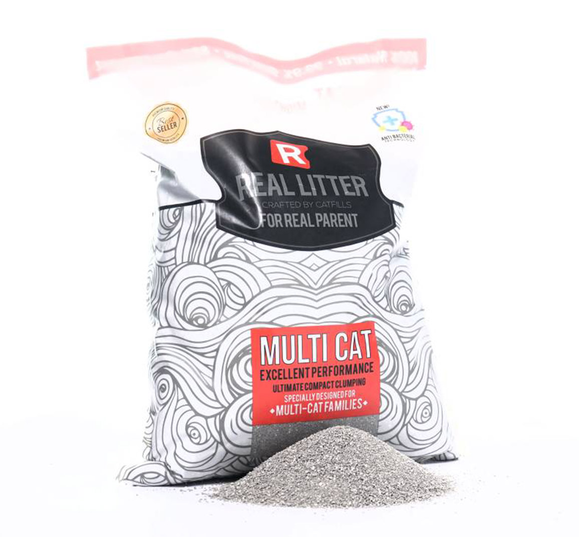 Review Real Litter Multicat u2013 Pasir kucing  Fanatik Kucing